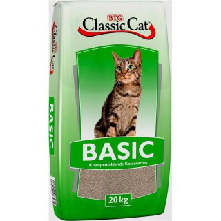 Cla. Cat Katzenstreu Basic Bentonit 20kg