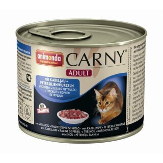 Animonda Cat Dose Carny Adult Rind, Kabeljau & Petersilie 200g