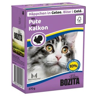 Bozita Cat Tetra Recard Häppchen in Gelee Pute 370g