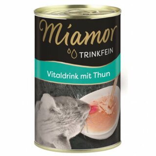 Miamor Trinkfein Vitaldrink mit Thun 135ml