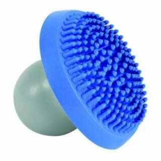 Trixie Shampoo- und Massagebürste - blau/grau