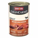 Animonda GranCarno Adult mit Geflügelherzen - 400 g