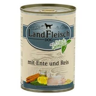 Landfleisch Classic Ente & Reis mit Frischgemüse - 400 g