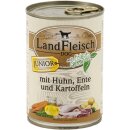 Landfleisch Dog Junior Huhn, Ente & Kartoffeln 400g