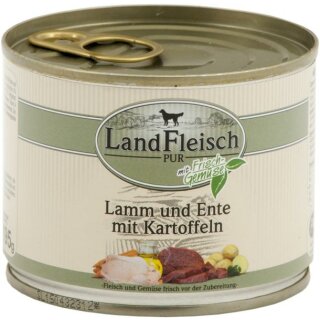 Landfleisch Classic Lamm & Ente & Kartoffeln - 195 g