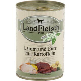 Landfleisch Classic Lamm & Ente & Kartoffeln - 400 g