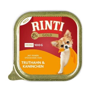 RINTI Gold Mini Truthahn & Kaninchen 100g